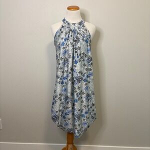 Portobello Halter Dress Floral Print Sleeveless Casual‎ Dress OS